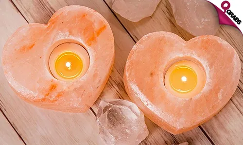 Himalayan Salt Candle Holders!